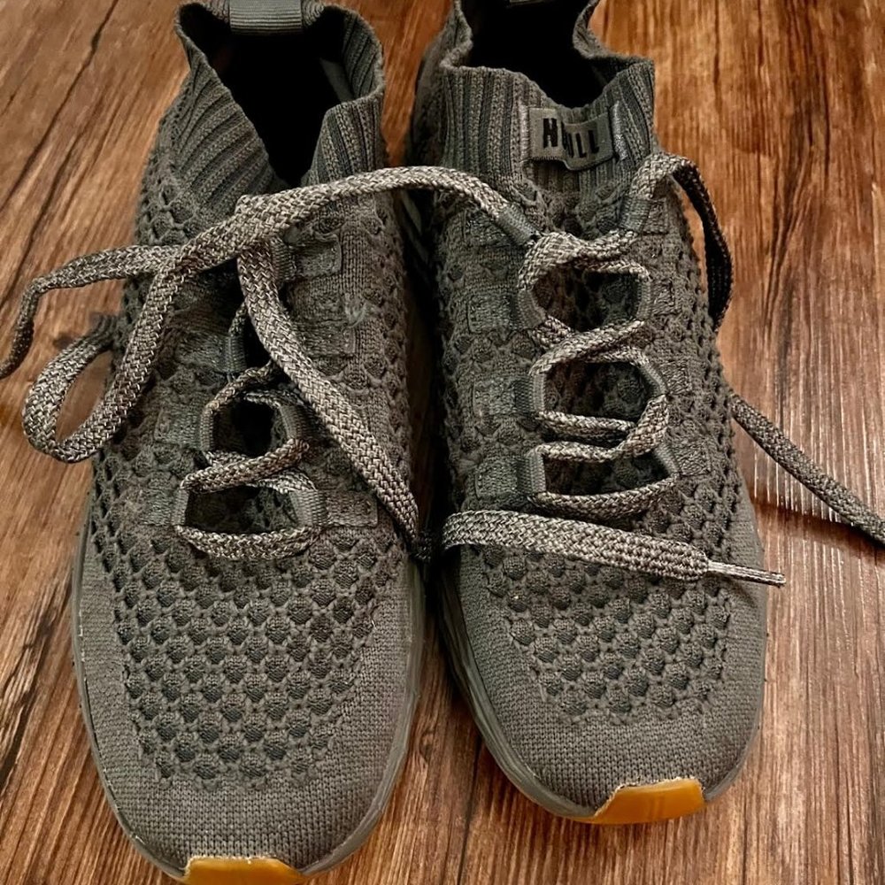 NoBull Dark Grey Knit Runner (Women's) 10.5